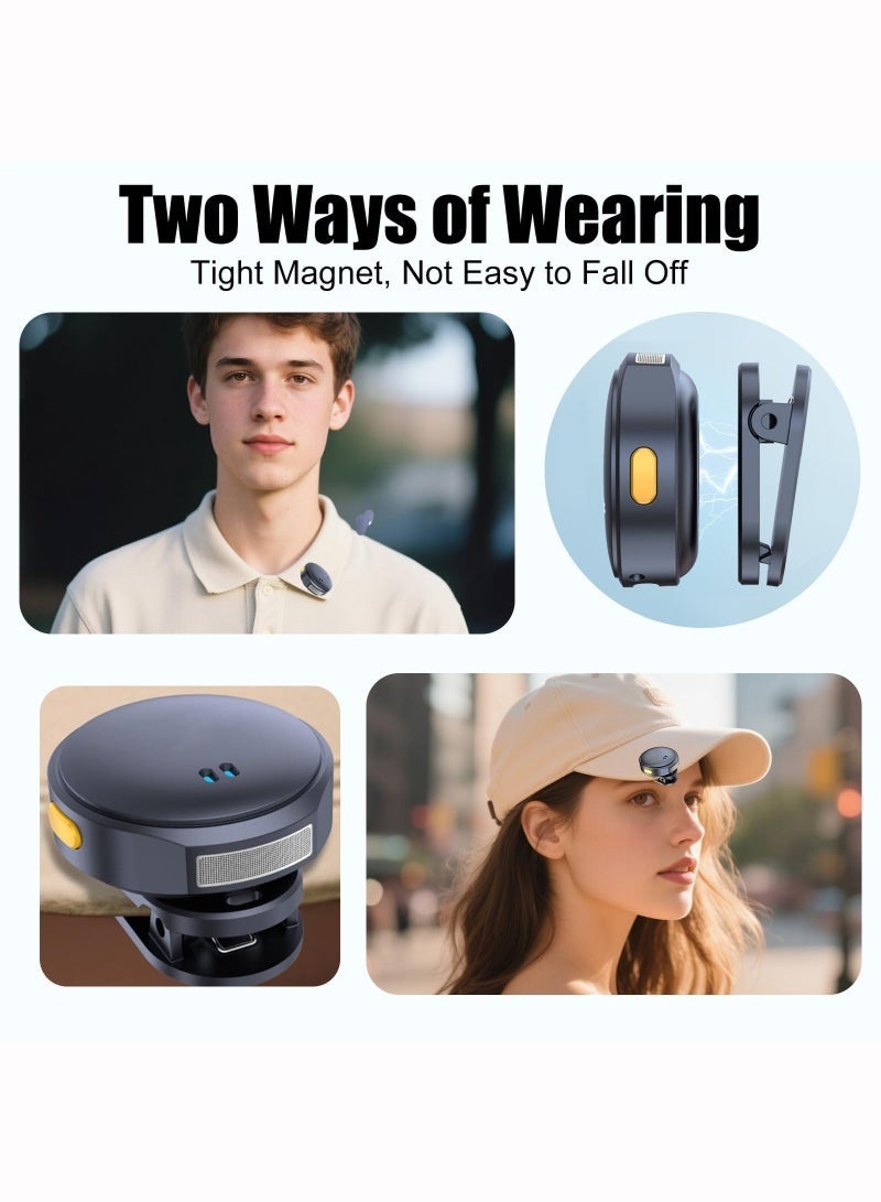 Bukela Wireless Microphone (2 TX + 1 RX + Charging Case), Wireless Lapel Mic with 48KHz/16Bit, Noise Cancellation, 200ft Range, 40H Battery for TikTok, YouTube, Vlogging, Video Recording, Streaming - Image 2