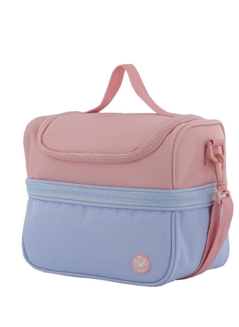 أتريوم حقيبة الغداء لونان خوخي/رمادي - Image 3