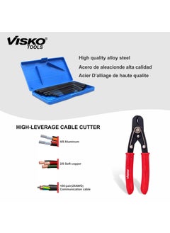 Visko Tools VISKO 827 Hand Tools Set of 27 Pcs With 3 Pliers Hammer Spanners 6Pcs Tool Bag Screwdrivers 6Pcs Allen Keys 9Pcs CClamp Home Appliances Multicolor Combo Set  - Image 3
