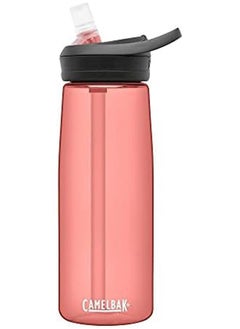 CAMELBAK Eddy Plus Water Bottle With Tritan Renew Straw Top 25Oz Rose  - Image 2