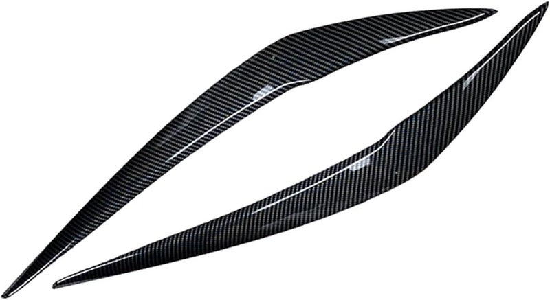 QASULER Car Front Headlight Eyebrow Eyelid Covers for BMW - Image 1