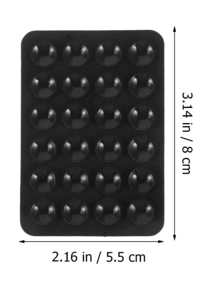 Generic 8 Pcs 4 Color Adhesive Silicone Suction Phone Case, Multipurpose Non Slip Phone Suction Cup, Universal Phone Sticky Grip, Suitable for Mirror Bathroom Home Kitchen  - Image 4