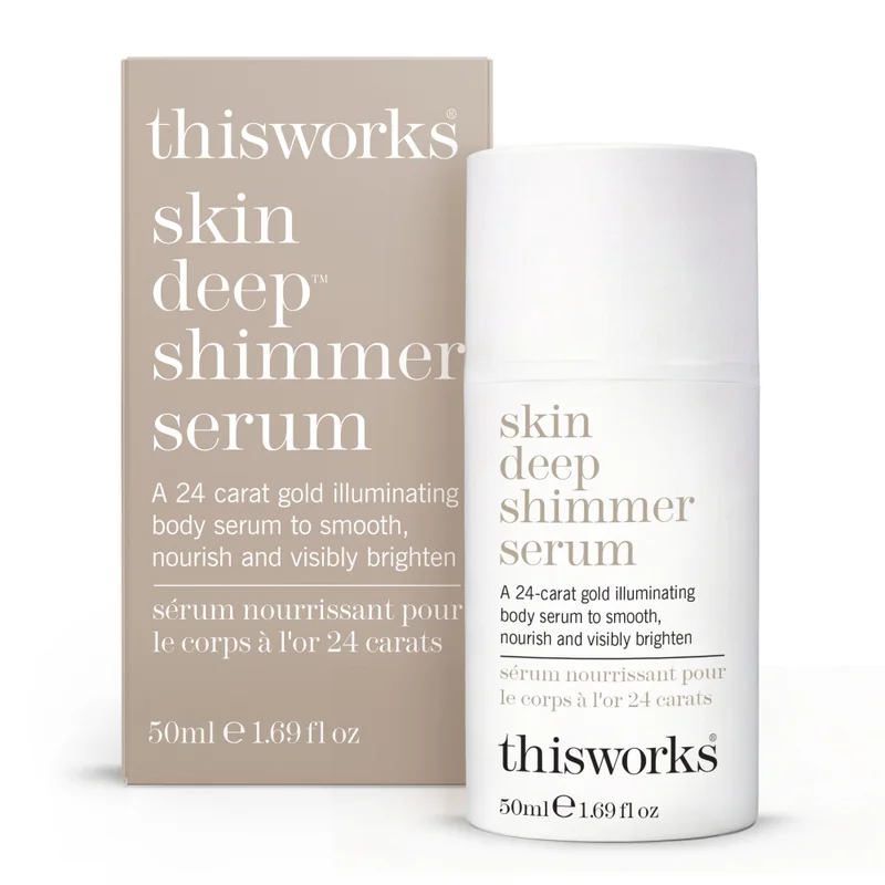 This Works This Works Skin Deep Dry Leg Oil Shimmer Serum 50ml