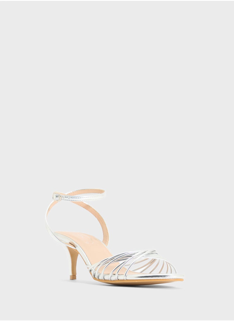 ELLA Low Heel Strappy Sandal  - Image 2