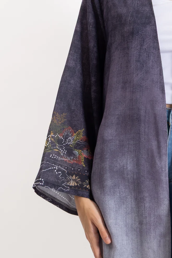 SHAPES DETAILED PRINTED ABAYA