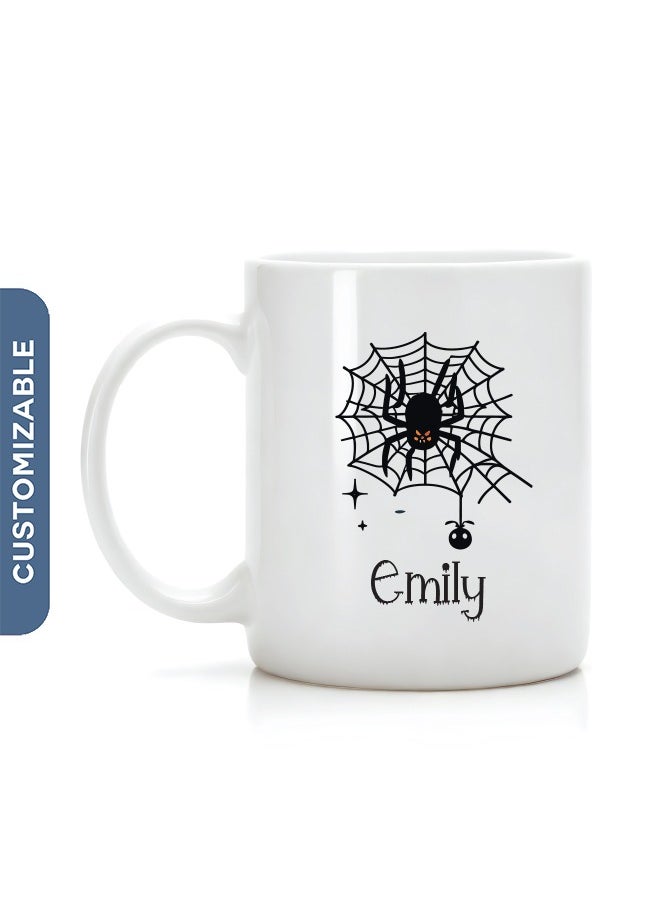 Share the Love Personalised Halloween Spider Coffee Mug 