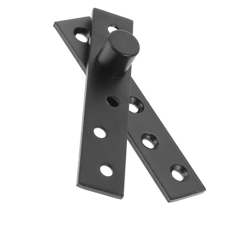 Heavy Duty Black Concealed Pivot Hinge 360 Degree Rotating For Cabinet Industrial Doors - Image 2