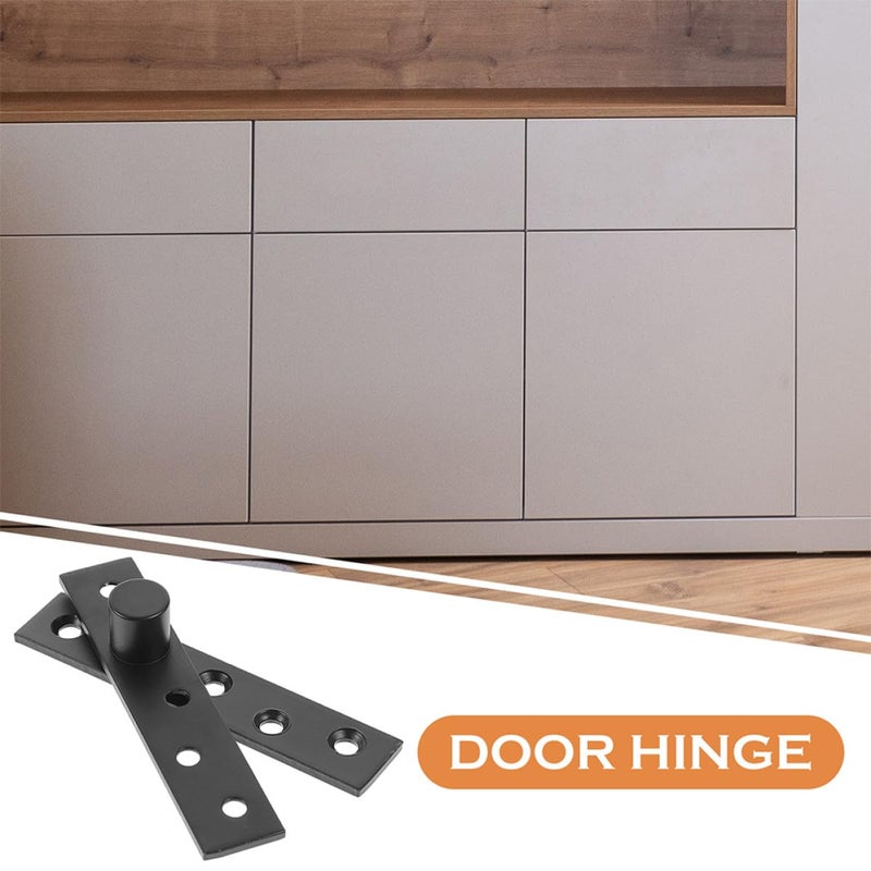Heavy Duty Black Concealed Pivot Hinge 360 Degree Rotating For Cabinet Industrial Doors - Image 4