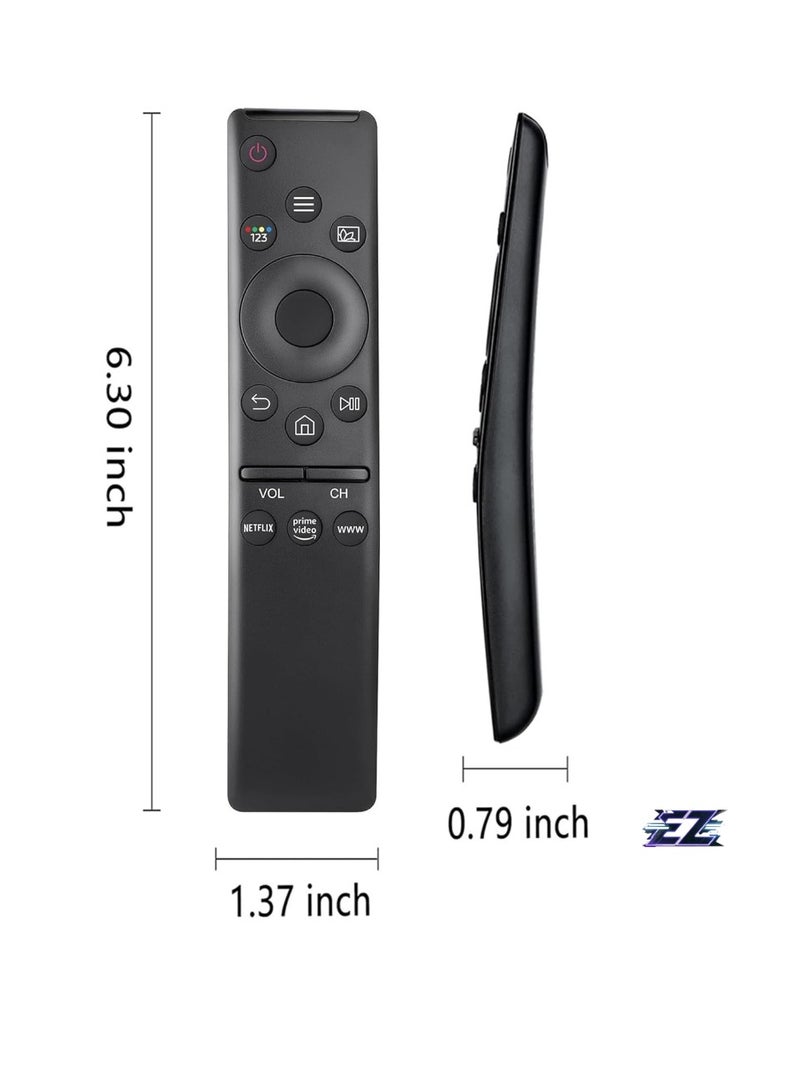 ELTRAZONE Universal Remote Control for All Samsung LED QLED UHD SUHD HDR LCD Curved Frame Solar Powered HDTV 4K 8K 3D with Netflix, Prime Video, and WWW Buttons by Janani (2 Pack) with Battery Included - Image 2