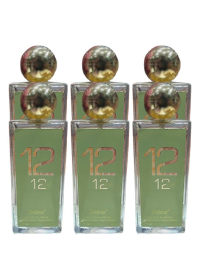 دبيست  6 قطع عطر 12 صباحًا للجنسين 100 مل - Image 1