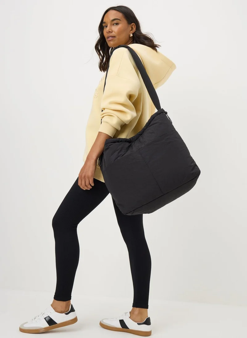 Matalan Souluxe Black Sports Tote Bag