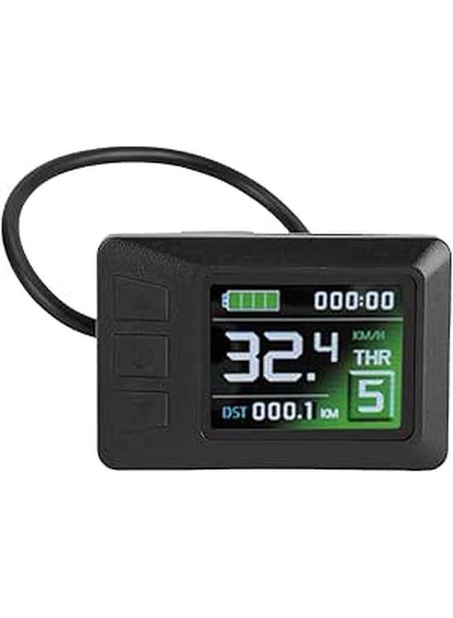 5 Inch Color Screen Rainproof E Scooter Dashboard Display with Ergonomic Button - Image 1