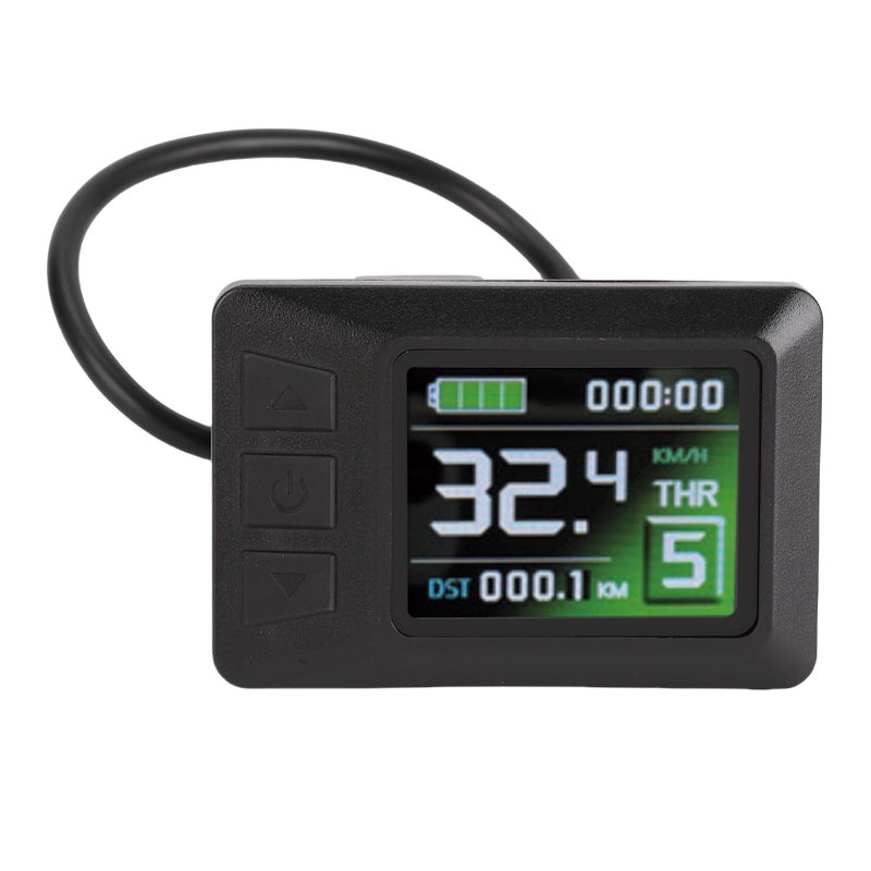 5 Inch Color Screen Rainproof E Scooter Dashboard Display with Ergonomic Button - Image 2