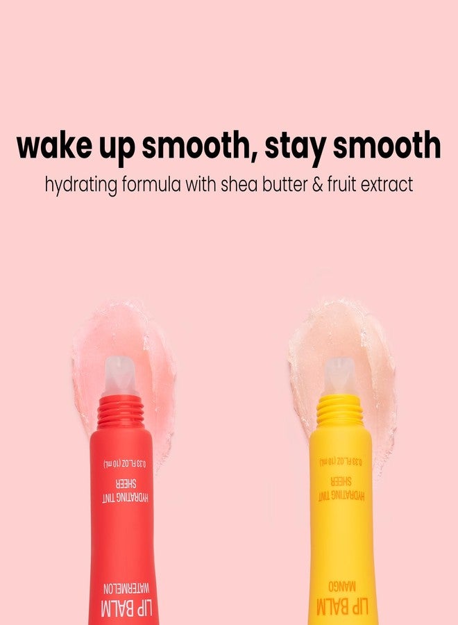Epielle Lip Balm Duo Watermelon & Mango, Hydrating Tint Sheer, Shea butter & Fruit Extract, Kbeauty, Stocking Stuffers - Image 4