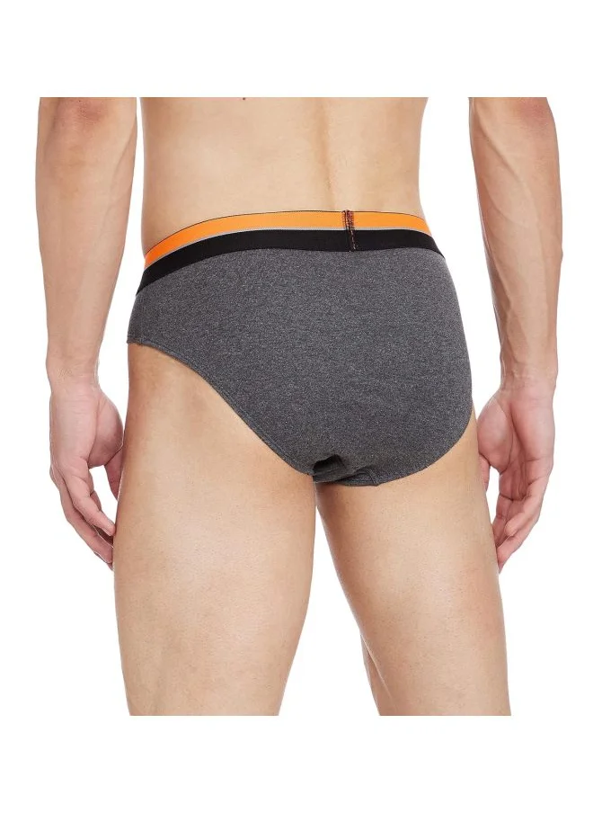 جوكي Jockey FP02 Men Super Combed Cotton Rib Solid Brief with Ultra soft Waistband