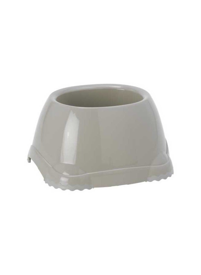 Moderna Smarty Bowl Spaniel for Pets, 600ml Green Food & Water Dish | Compact & Durable | Grey - Image 1