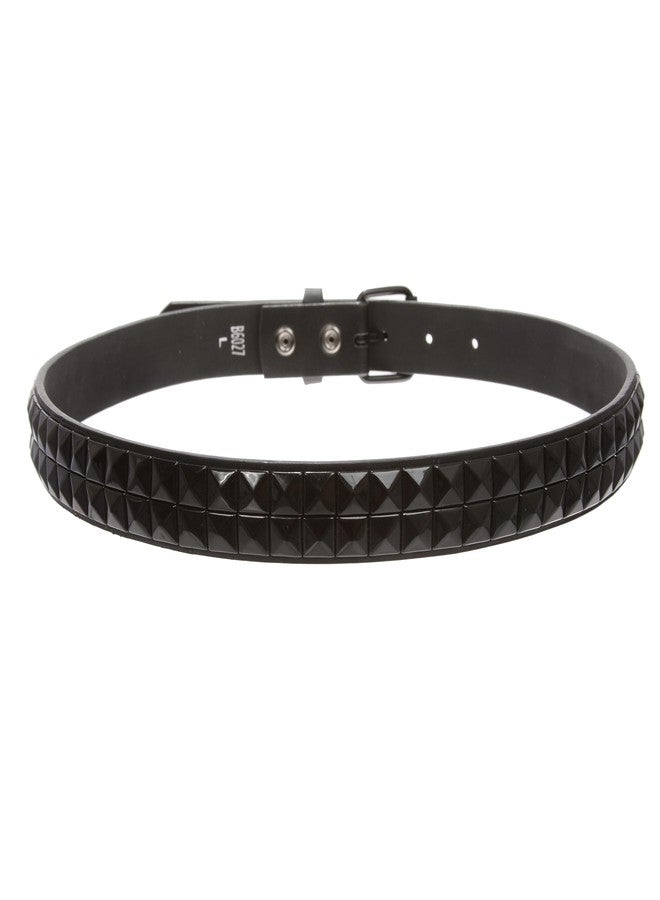 Beltiscool Kids 1" Snap On Punk Rock Black Star Studded Leather Belt, m - 28" - Image 4