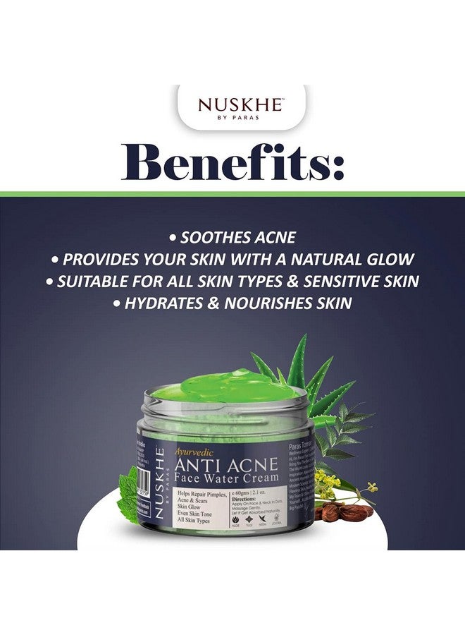 نوسكي باي باراس كريم مائي مضاد لحب الشباب (جل) للرجال والنساء - 60 جرام | تفتيح علامات حب الشباب | بشرة متوهجة | بشرة طبيعية | ترطيب البشرة | النيم | الريحان | الصبار | الجوجوبا | - Image 4