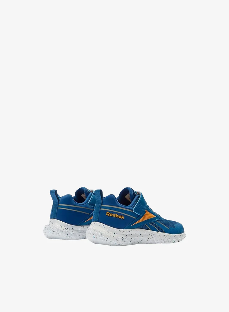 Reebok Blue Reebok Rush Runner 5 Elastic Lace Top Strap Shoes Kids 100209180 - Blue for Men | Best Price UAE