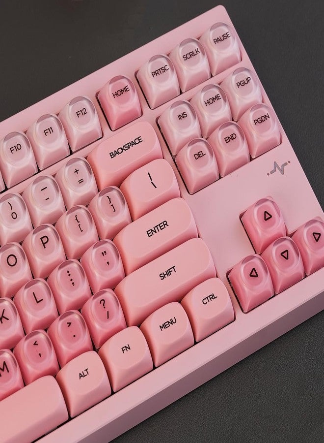 Sumgsn 132 Keys PBT Dye Sub Jelly Keycaps MOA Profile Keycaps Compatible with Wooting Keyboard 61/64/87/104/108 Cherry Mx Switches Mechanical Keyboards - Image 2