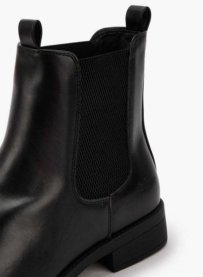 Lee Cooper Women's Solid Slip-On Ankle Boots - Image 4