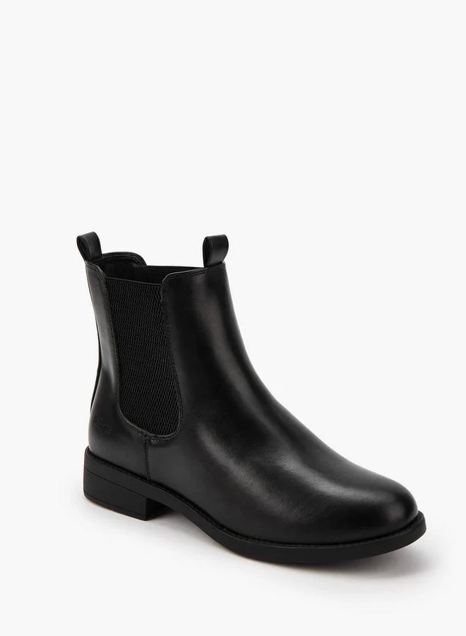 Lee Cooper Women'S Solid Slip-On Ankle Boots