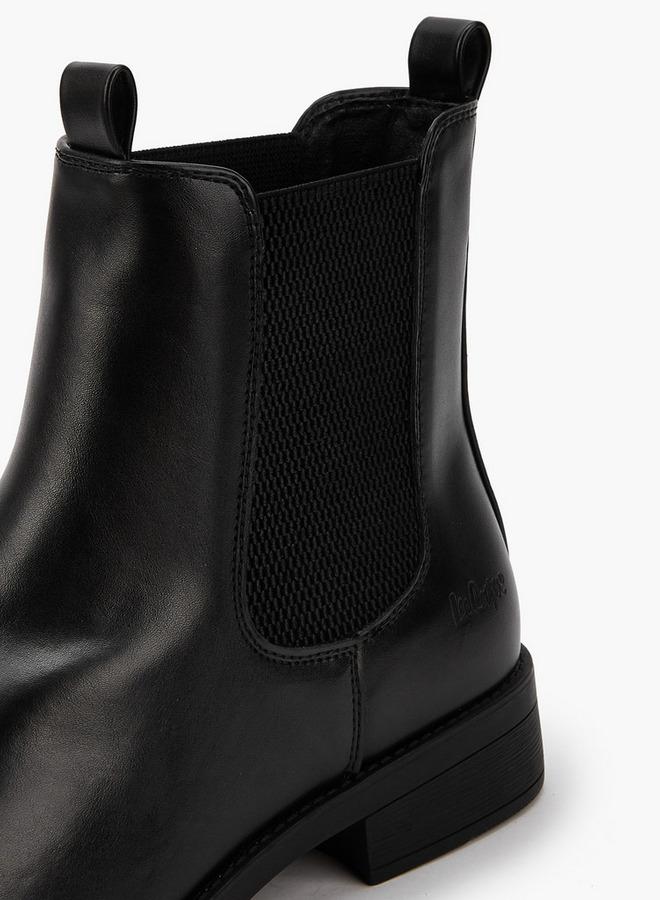 Lee Cooper Women'S Solid Slip-On Ankle Boots - Image 4