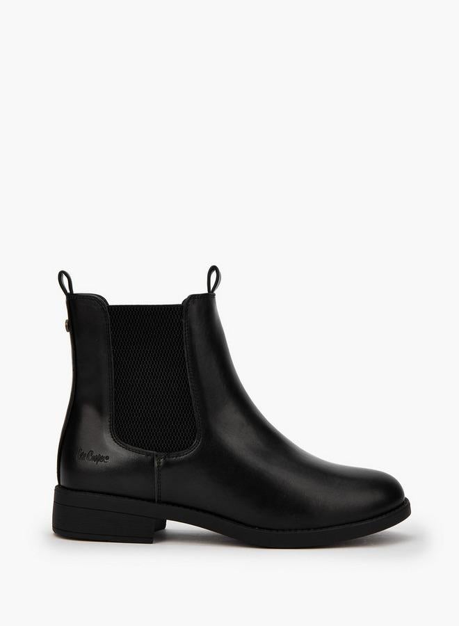 Lee Cooper Women'S Solid Slip-On Ankle Boots - Image 2