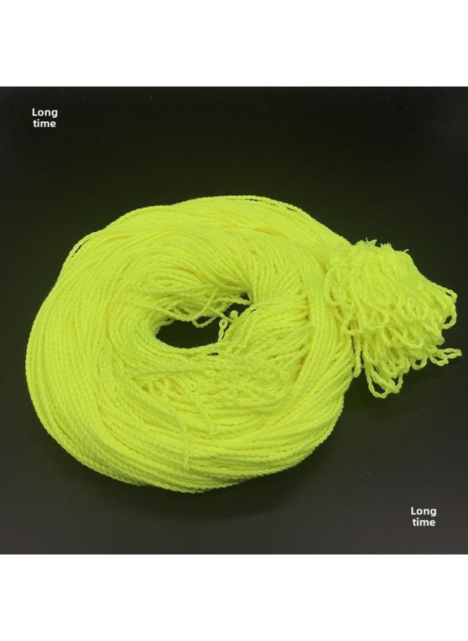 Generic 悠悠球绳子24股彩绳 溜溜球配件 Yoyo球10股比赛绳子20条垒德株-颜色:黄色 10股黄10条115cm  - Image 4