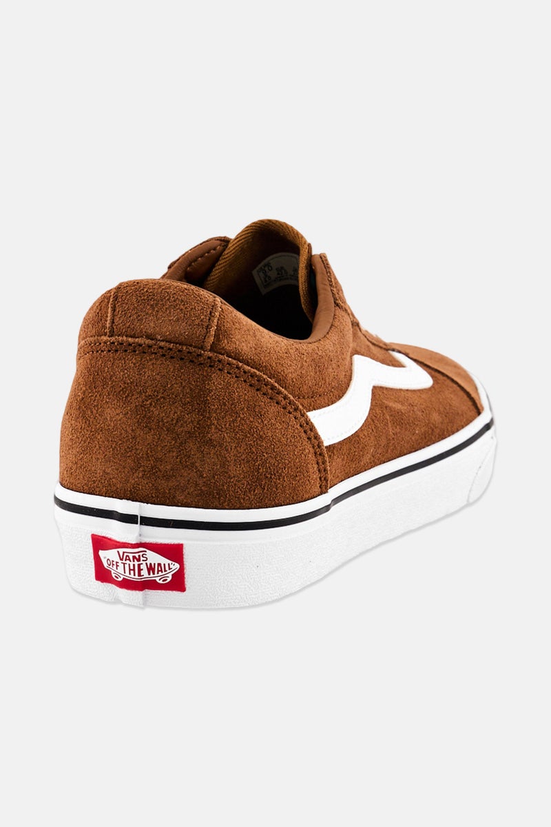 VANS Men Ward Lace Up Skateboarding Shoes, Dark Brown - Image 2