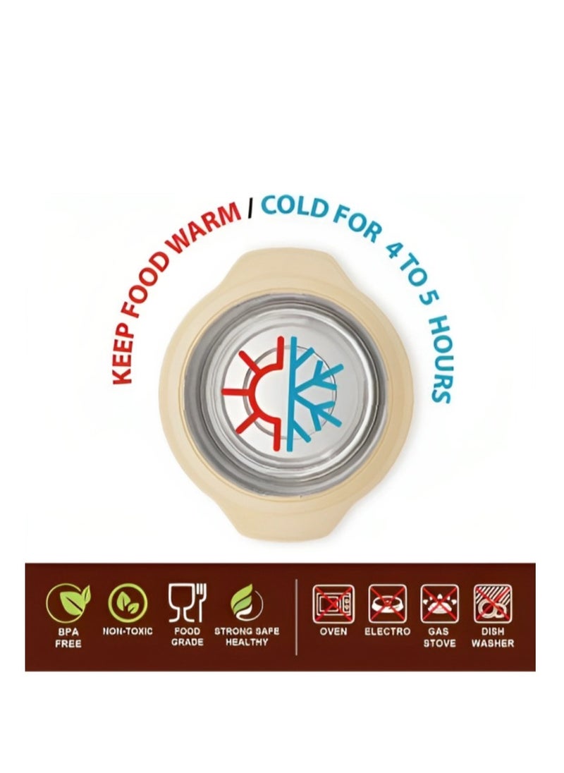 BASURRAH - A set of food containers to maintain temperature, made of plastic, consisting of 3 pieces with different capacities (1000 ml, 2000 ml, 2500 ml), to meet various preservation needs. - Image 1