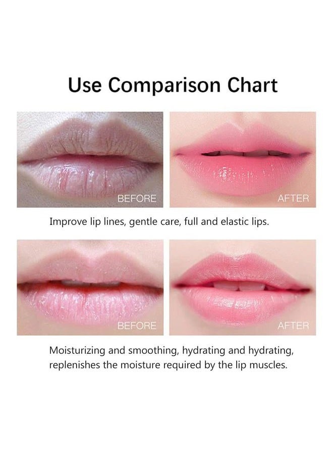 Miniling 20Pcs Moisturizing/Plumping Lip Mask, Restores Moisture Mask for Dry Lips and Lines Overnight Care, Gel Treatment Masks ​ (Pink) - Image 3