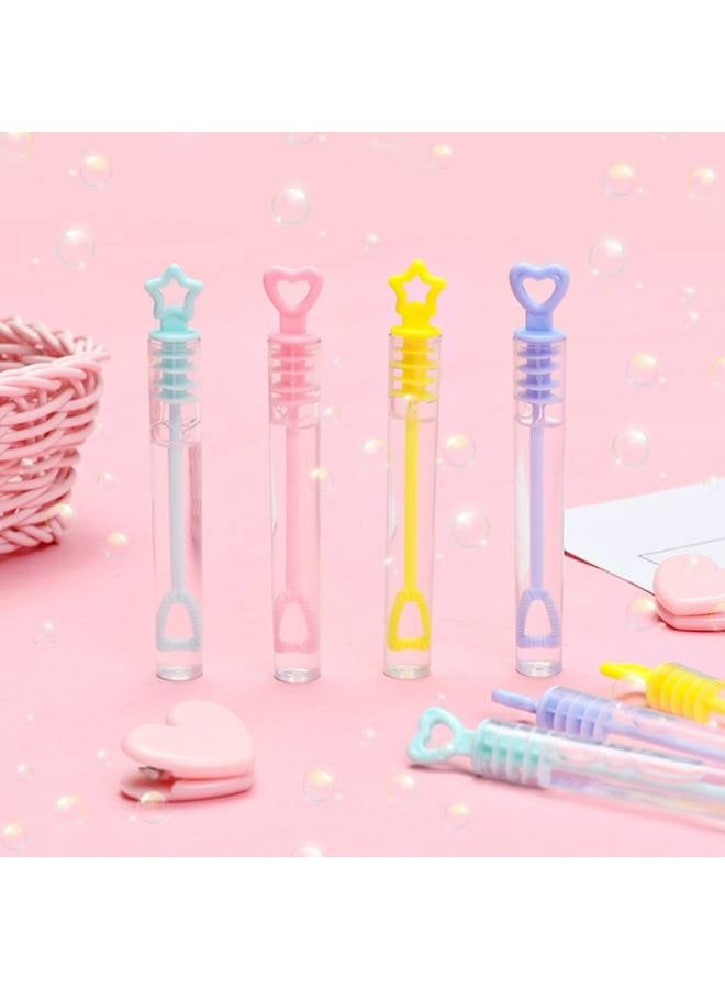 Assorted Mini Bubble Wands - 24 Pieces, Ideal for Kids' Parties, Birthdays, Weddings, Summer Outdoor Fun - Perfect Gift for Girls and Boys - Image 3