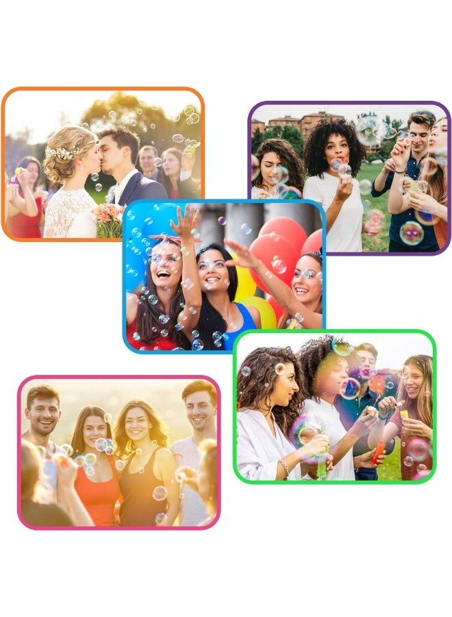 Assorted Mini Bubble Wands - 24 Pieces, Ideal for Kids' Parties, Birthdays, Weddings, Summer Outdoor Fun - Perfect Gift for Girls and Boys - Image 5