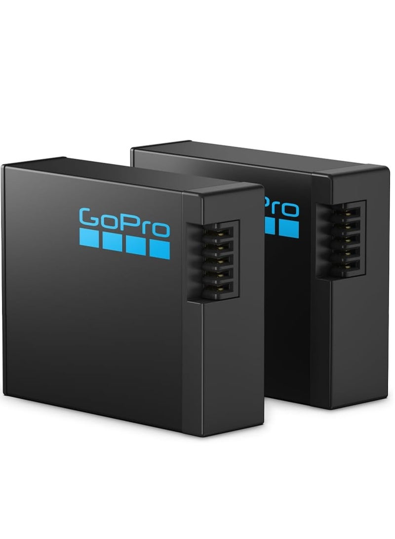 جو برو بطارية قابلة لإعادة الشحن من GoPro - عبوة 2 (HERO13 بلاك) - ملحق رسمي - Image 1