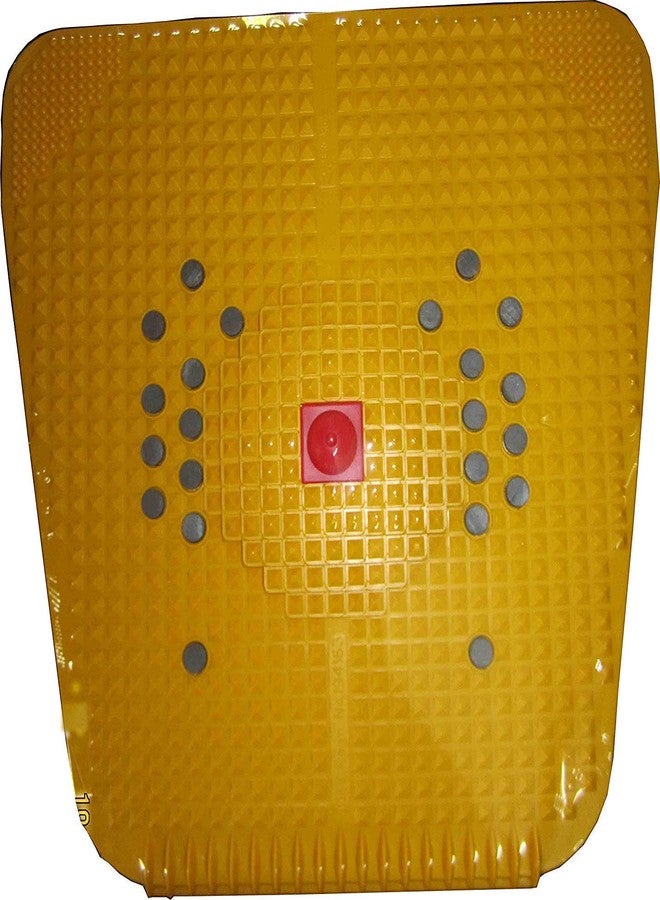 ACi Acupressure Health Care India POWERMAT2000 Plastic Acupressure Magnet Pyramids (Yellow) - Image 1