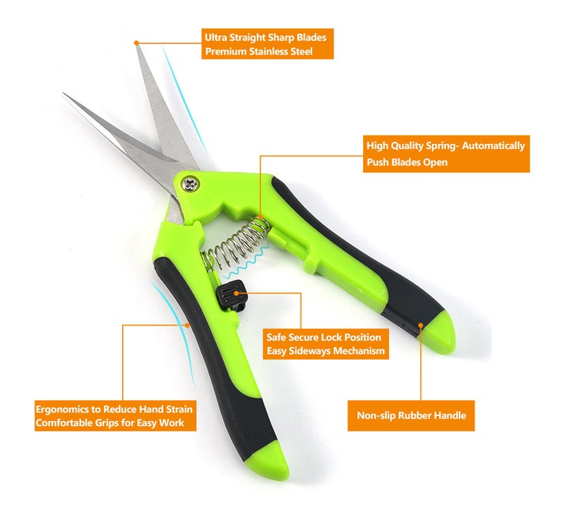 Josteve Plant Repotting Mat, 5Pcs Succulent Tools Mini Garden Small Gardening Tools Indoor, Pruning Shear Gardening Scissor, Hand kit for Bonsai, Cactus, Fairy, Houseplant Transplanting, Seedling - Image 3