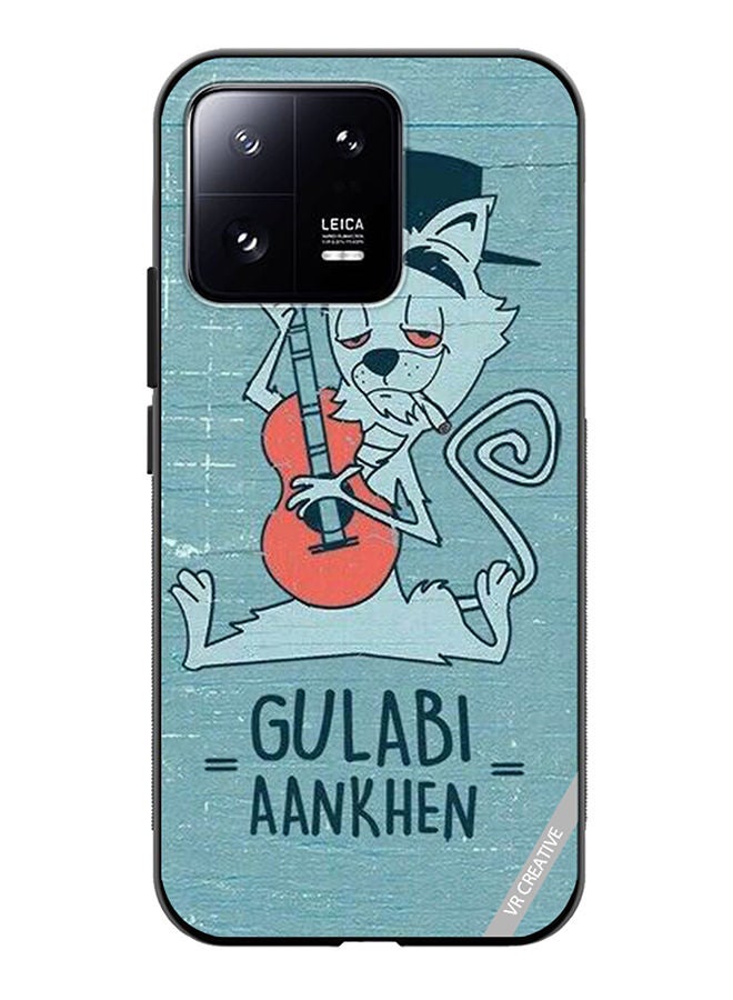 VR CREATIVE Protective Case Cover For Xiaomi 13 Gulabi Aankein Design Multicolour - Image 1