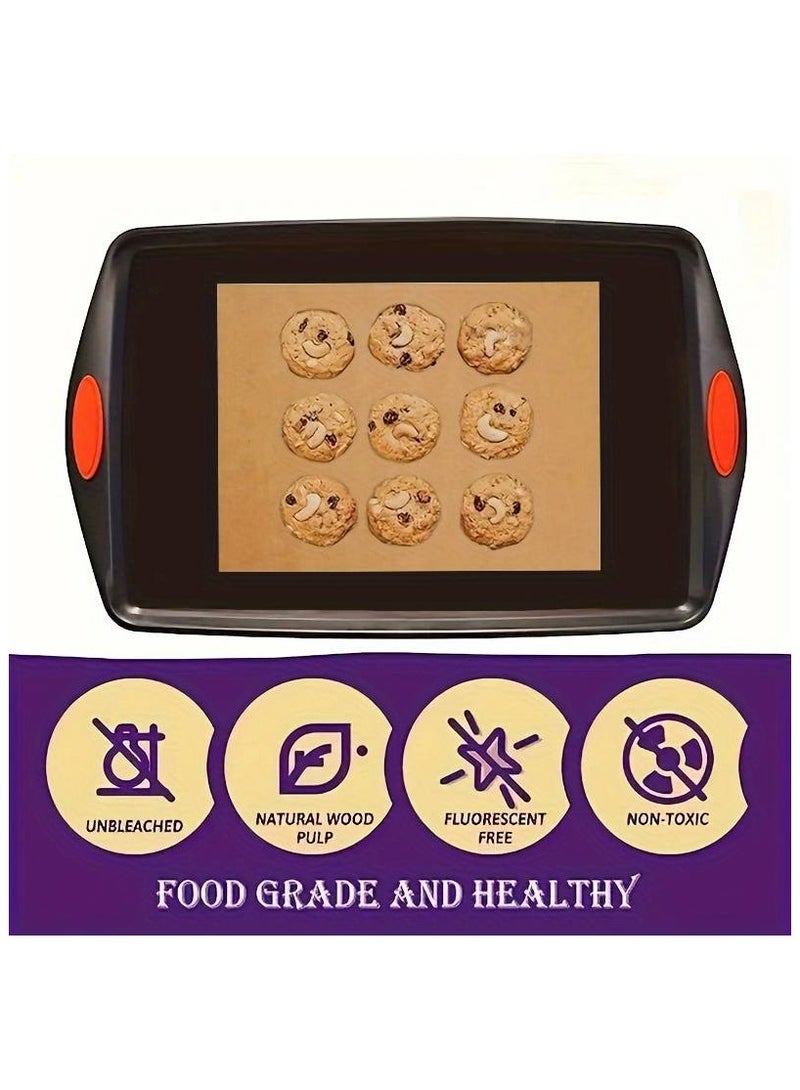 50Pcs Parchment Paper Baking Sheets 15.24*20.32 Cm, Precut Non-Stick Parchment Paper For Baking, Cooking, Grilling, Frying And Steaming - Unbleached  - Image 4