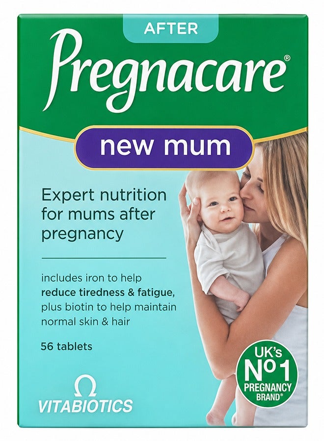Vitabiotics Pregnacare New Mum Multi-Vitamins And Minerals - 56 Tablets - Image 1