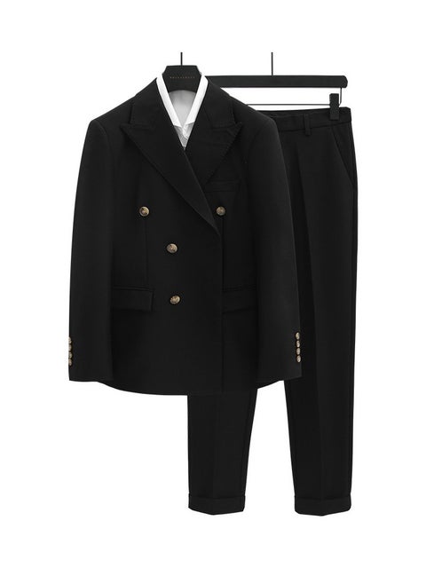 New Fashion Double Breasted Suit Set