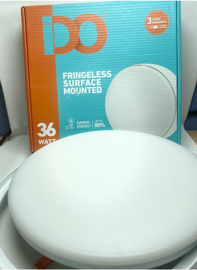 IDO Ceiling spotlight, 24 -watt white,IDO. inside and outside the wall, resistant to dust and humidity, suitable for bathrooms, corridors, building entrances, commercial malls and offices  - Image 2