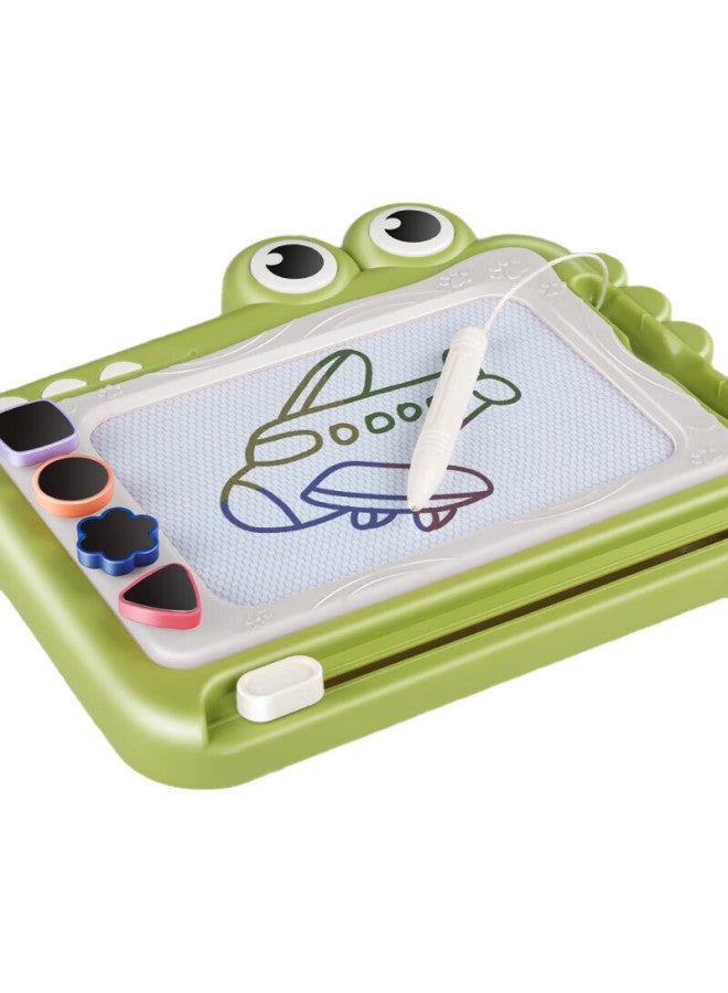 Cookss Children'S Drawing Board, Home Use, Magnetic Writing Board For Toddlers, 1-Year Baby, 2 Doodle, 3 Magnetic Drawing Toy, Drawing Board With Feet - Image 1