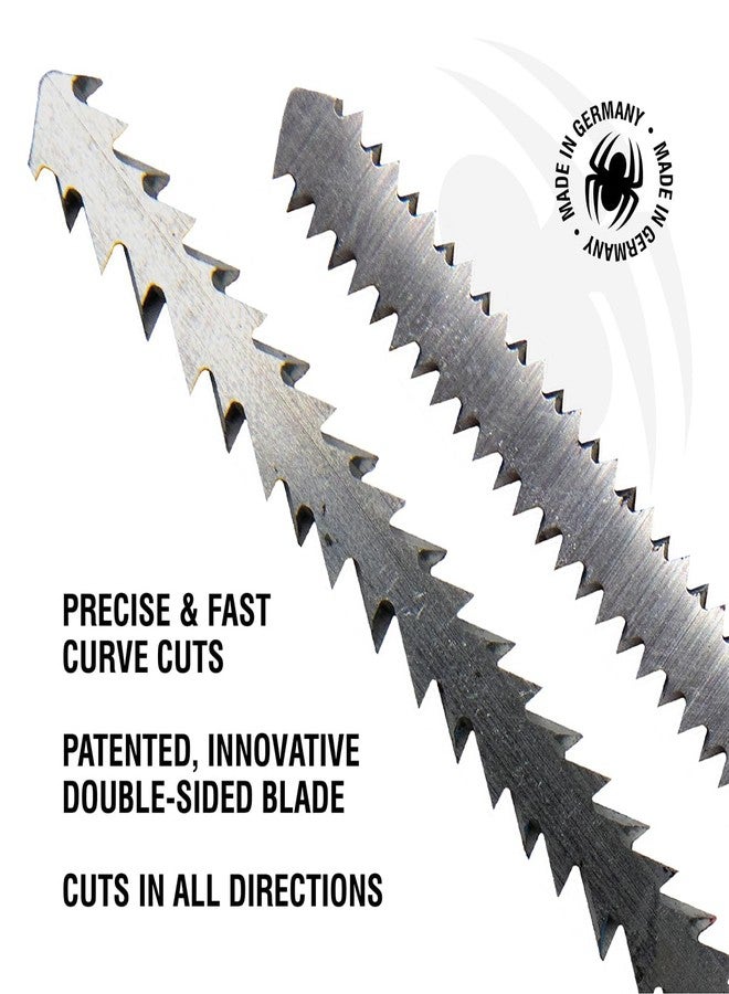 سبايدر شفرة المنشار الكهربائي Spyder 300004 مقاس 4 بوصات ذات وجهين، قطعتان - Image 4