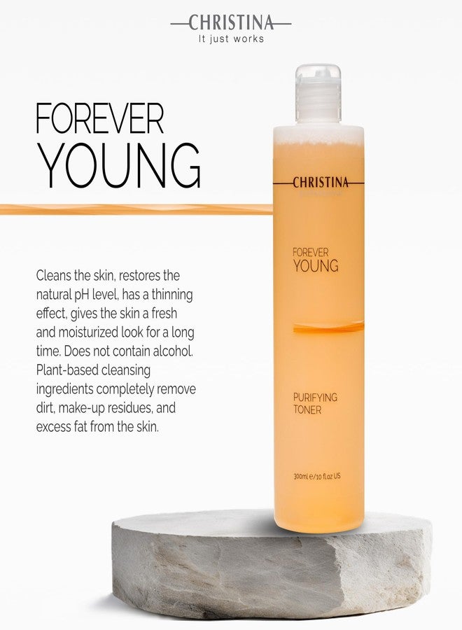 -CHRISTINA- Christina Forever Young Balanced pH Toner for Face | Witch Hazel Facial Toner | Skin Purification and Refreshing Toning | Gentle Hydration and Effective Formula 300ml - Image 3
