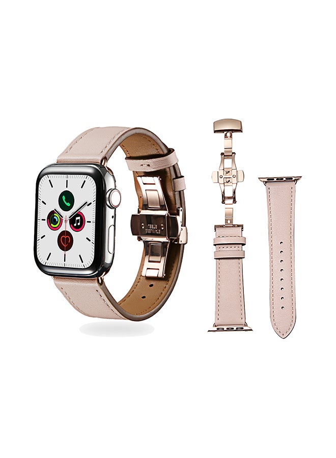 Perfii Stylish Band For Apple Watch Series 5/4/3/2/1 Pink - Image 1