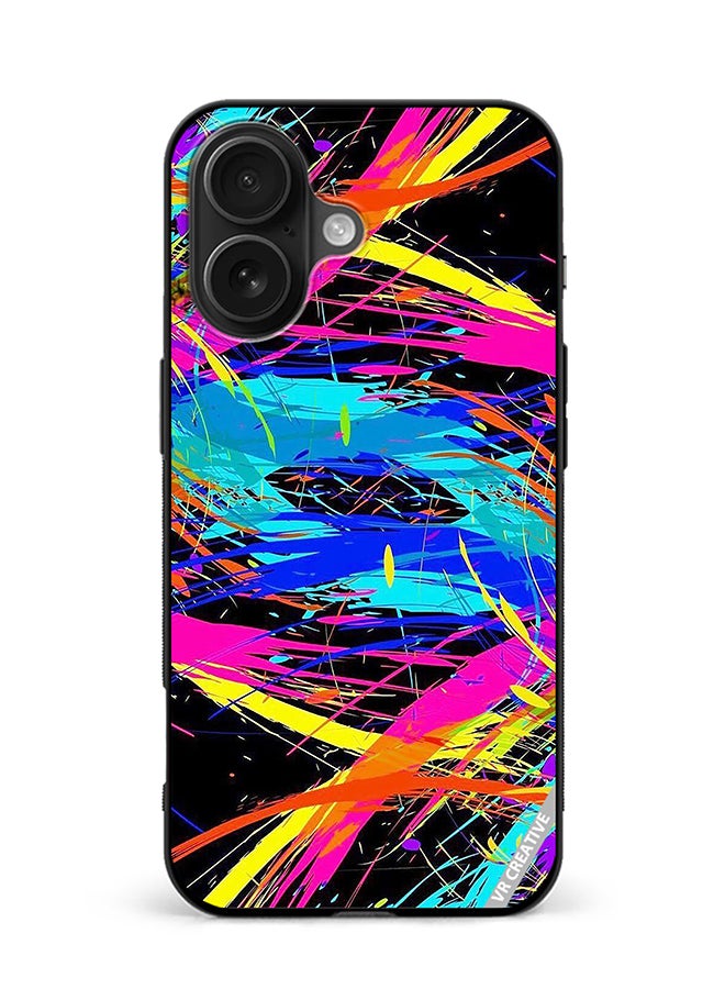 VR CREATIVE Protective Case Cover For Apple iPhone 16 Plus  Design Multicolour