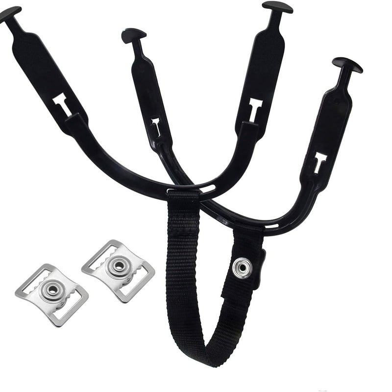 Generic Hockey Helmet Chin Strap with Ear Loops Replacement Kit
