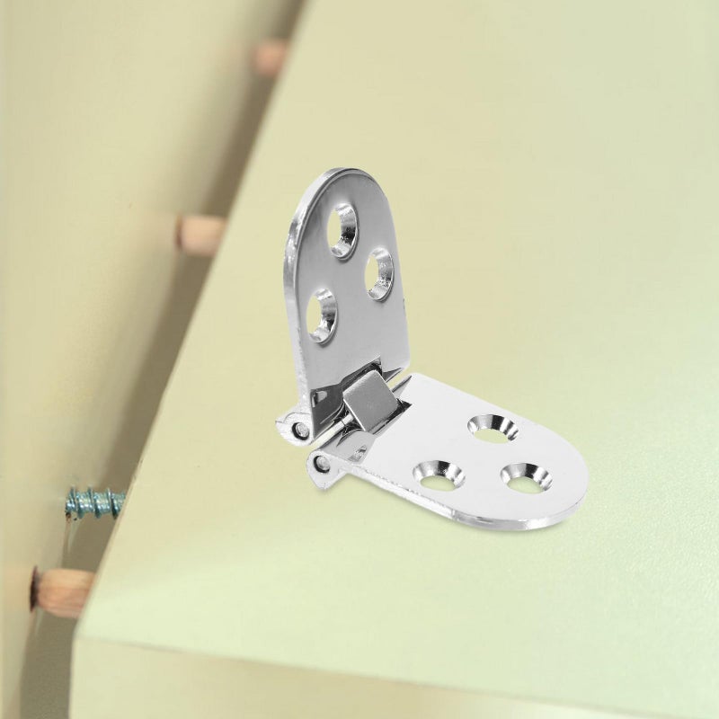 Zinc Alloy Concealed Folding Table Hinges 6PCS for Cabinet Door Hardware Accessories - Image 4