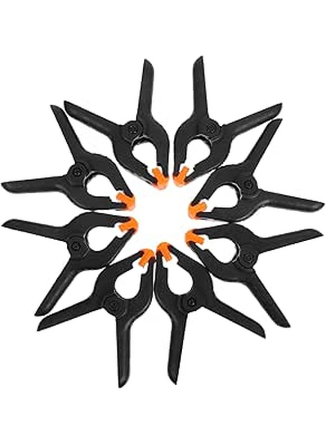 Heavy Duty Nylon Photography Clamps 8PCS Spring Clips for Backdrop Background Support - Image 1